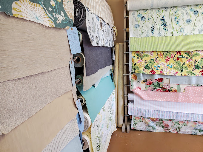 Custom furniture upholstery